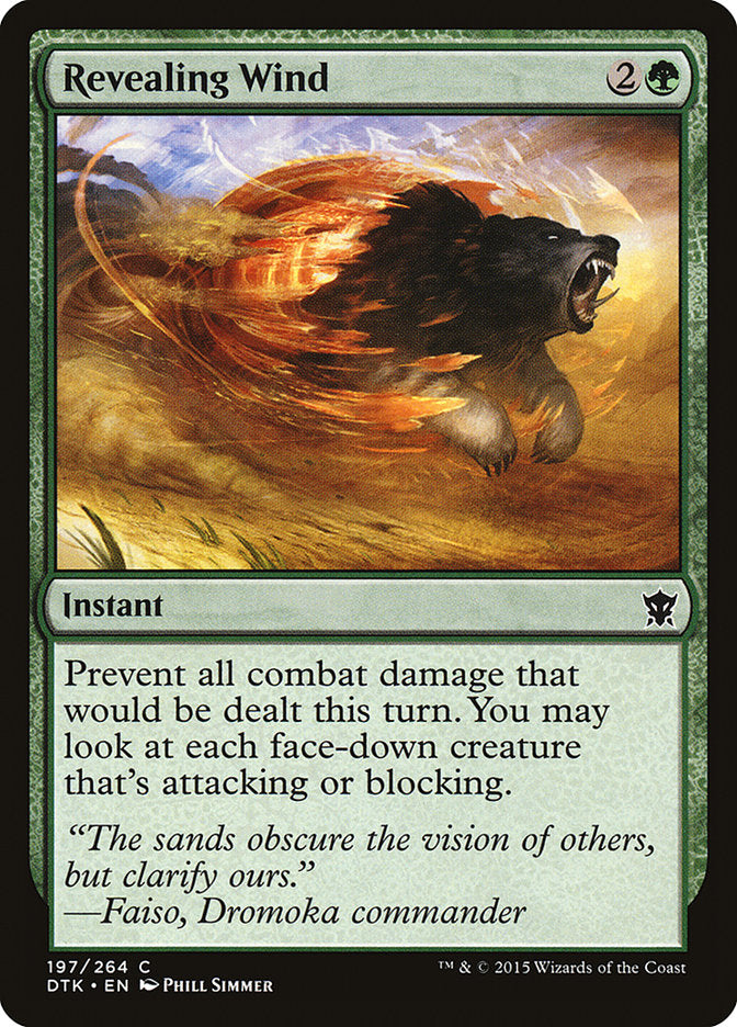 Revealing Wind [Dragons of Tarkir] | Pegasus Games WI