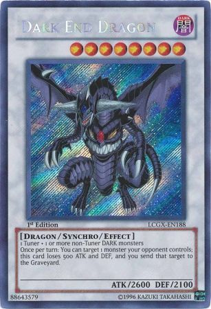 Dark End Dragon [LCGX-EN188] Secret Rare | Pegasus Games WI