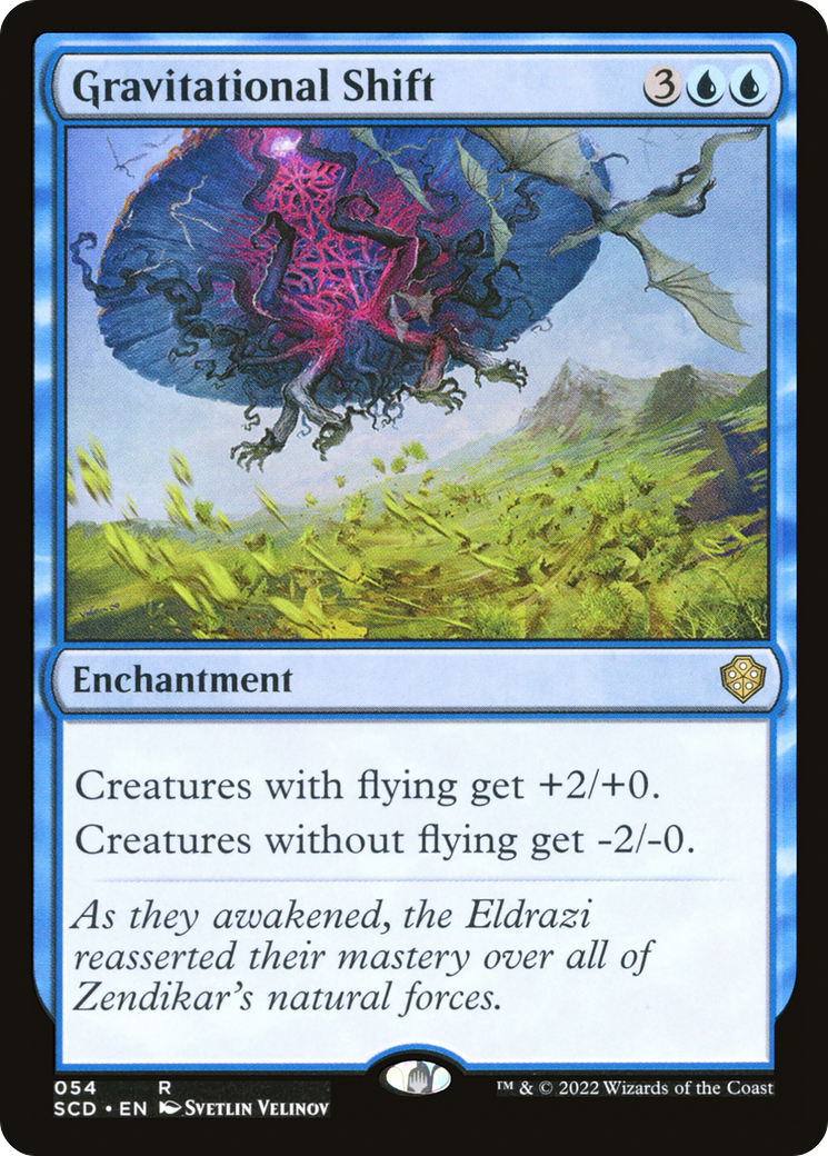 Gravitational Shift [Starter Commander Decks] | Pegasus Games WI