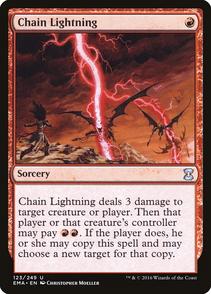 Chain Lightning [Eternal Masters] | Pegasus Games WI
