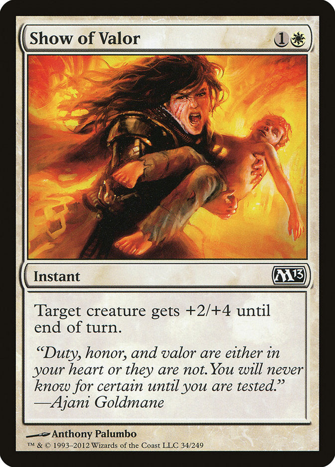 Show of Valor [Magic 2013] | Pegasus Games WI