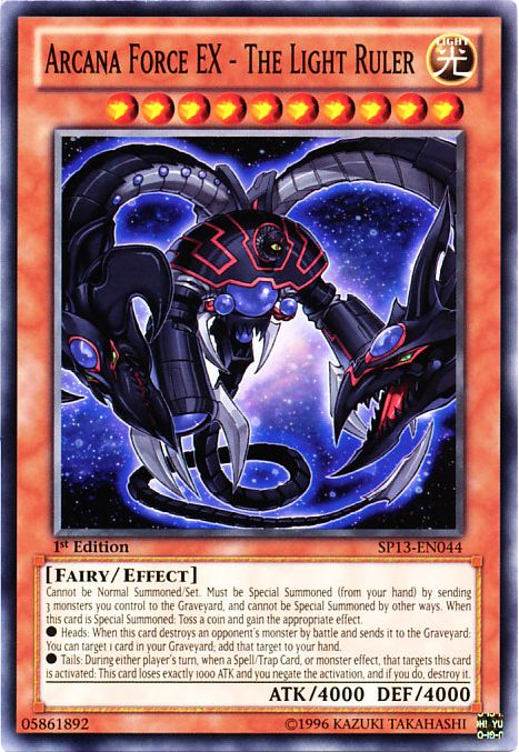 Arcana Force EX - The Light Ruler [SP13-EN044] Common | Pegasus Games WI