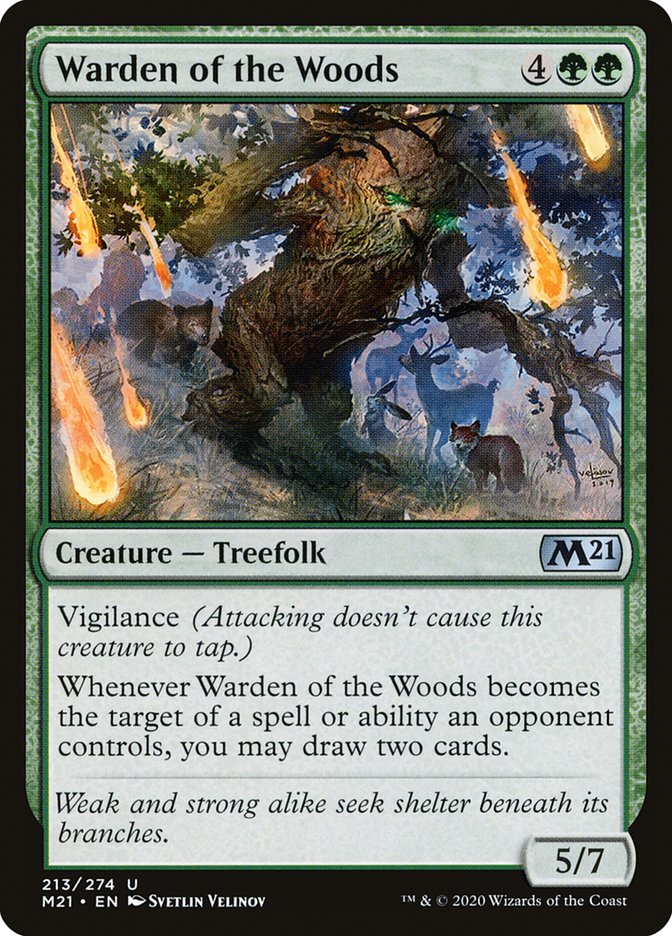 Warden of the Woods [Core Set 2021] | Pegasus Games WI