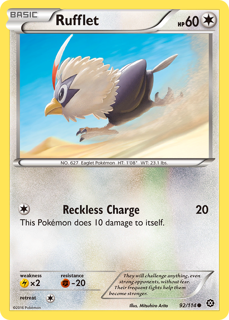 Rufflet (92/114) [XY: Steam Siege] | Pegasus Games WI