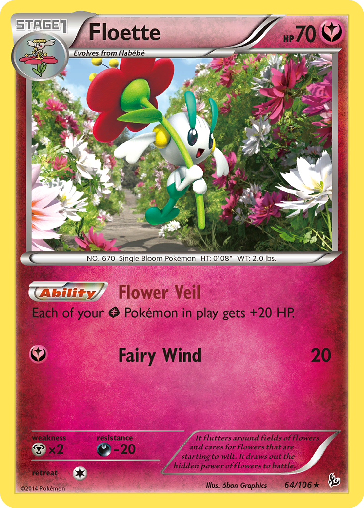 Floette (64/106) [XY: Flashfire] | Pegasus Games WI