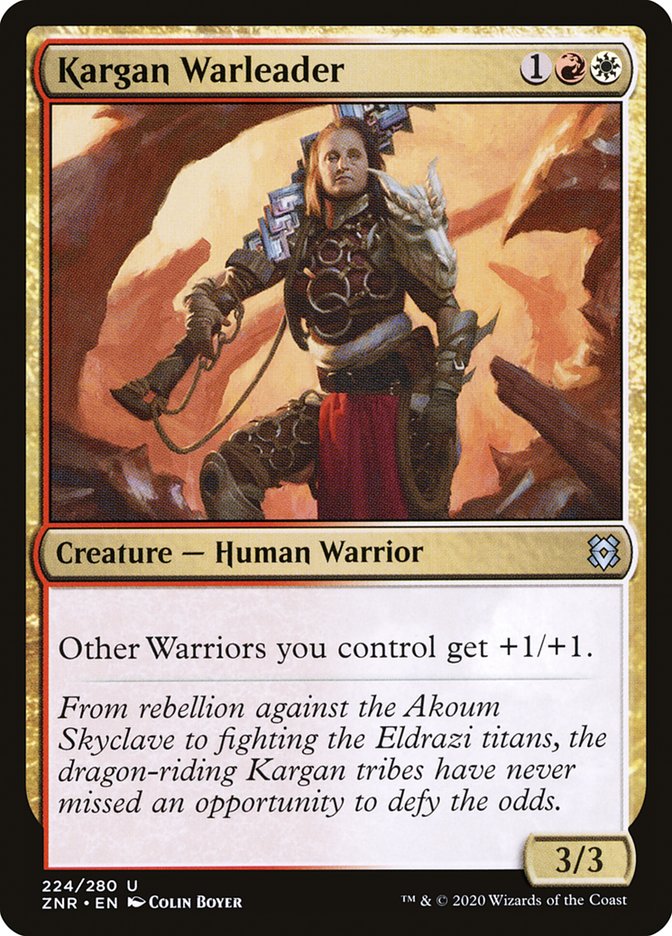 Kargan Warleader [Zendikar Rising] | Pegasus Games WI