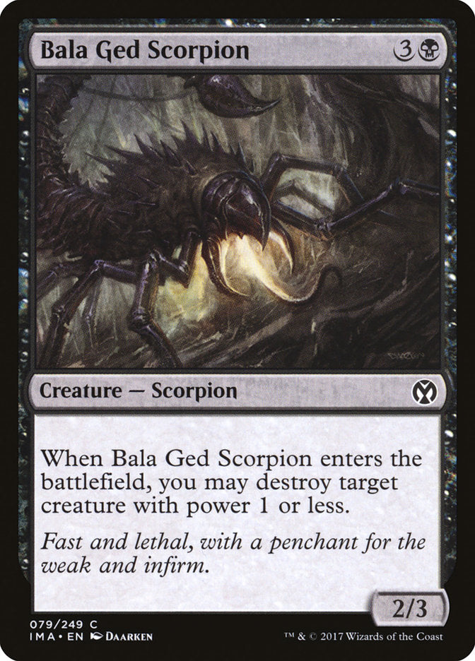 Bala Ged Scorpion [Iconic Masters] | Pegasus Games WI