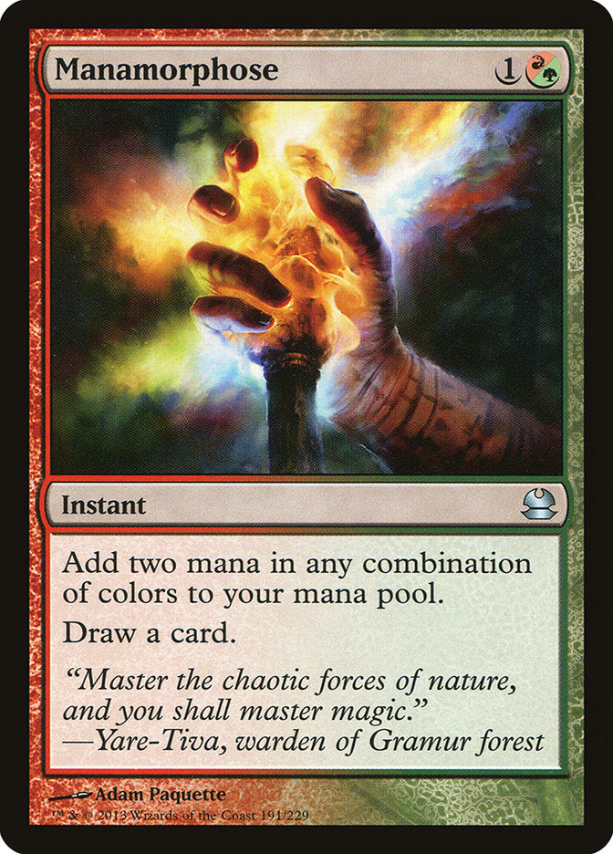 Manamorphose [Modern Masters] | Pegasus Games WI