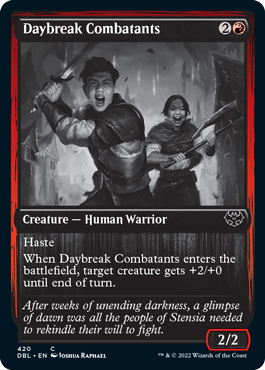 Daybreak Combatants [Innistrad: Double Feature] | Pegasus Games WI