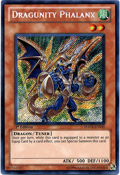 Dragunity Phalanx [HA03-EN035] Secret Rare | Pegasus Games WI