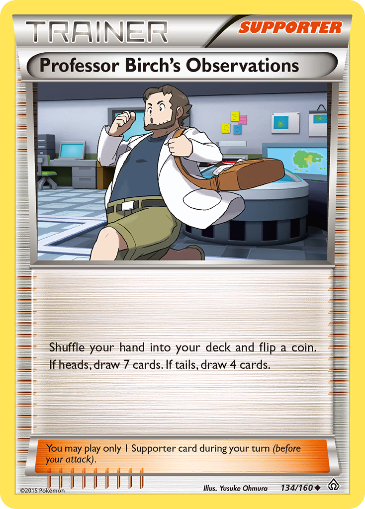 Professor Birch's Observations (134/160) [XY: Primal Clash] | Pegasus Games WI