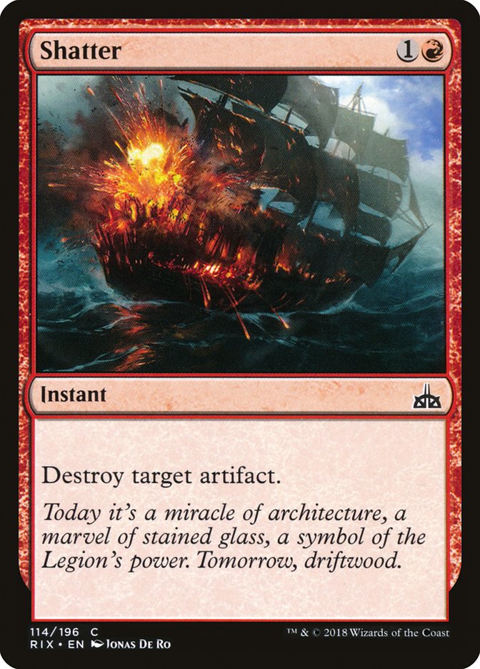 Shatter [Rivals of Ixalan] | Pegasus Games WI