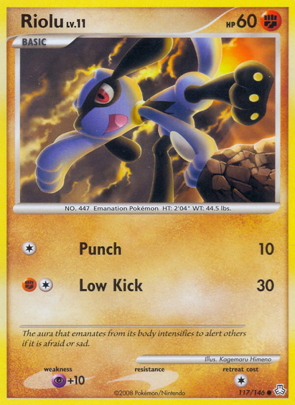 Riolu (117/146) [Diamond & Pearl: Legends Awakened] | Pegasus Games WI