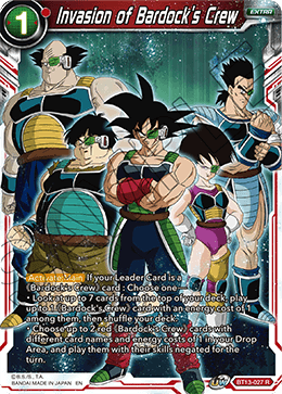 Invasion of Bardock's Crew (Rare) [BT13-027] | Pegasus Games WI