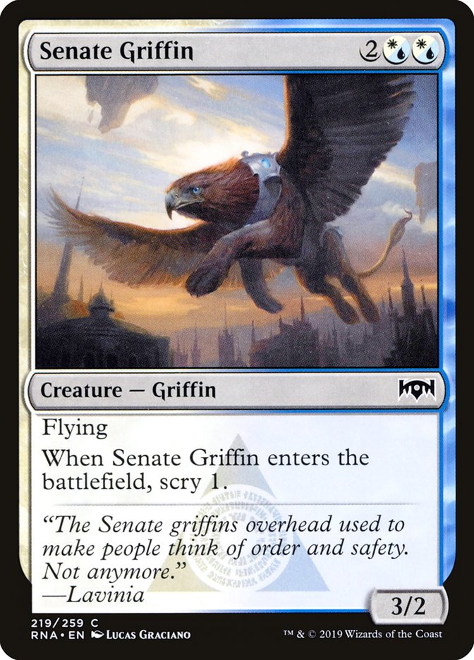 Senate Griffin [Ravnica Allegiance] | Pegasus Games WI