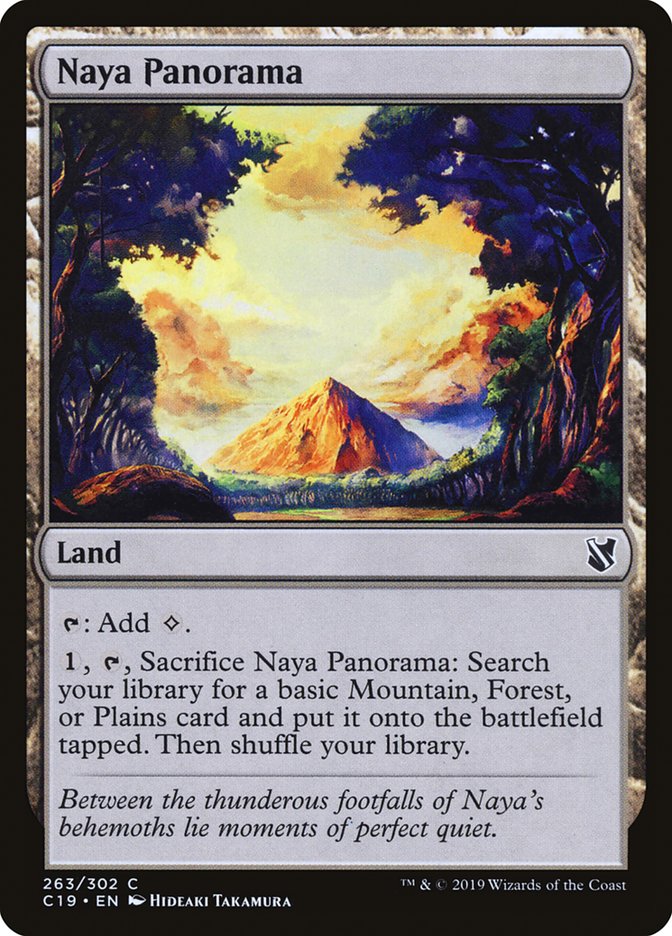 Naya Panorama [Commander 2019] | Pegasus Games WI