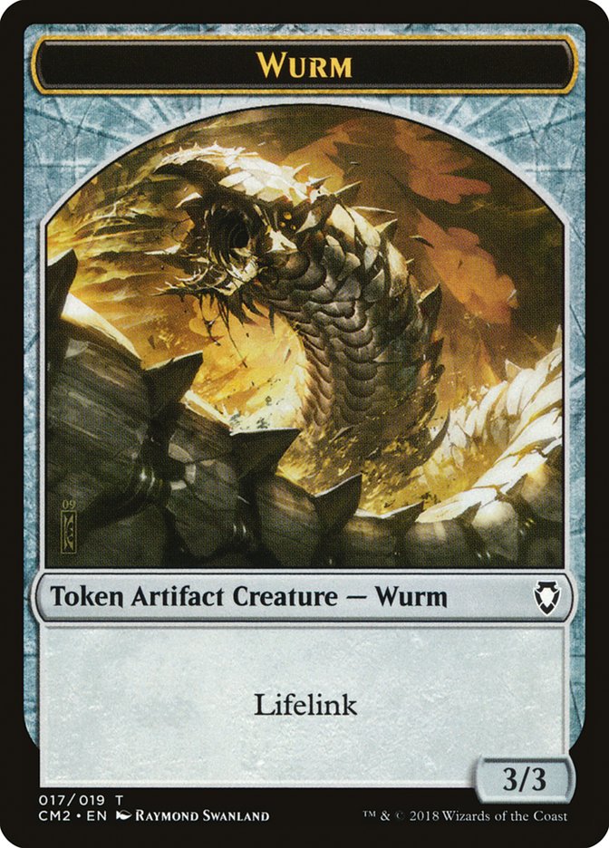 Wurm Token (017/019) [Commander Anthology Volume II Tokens] | Pegasus Games WI