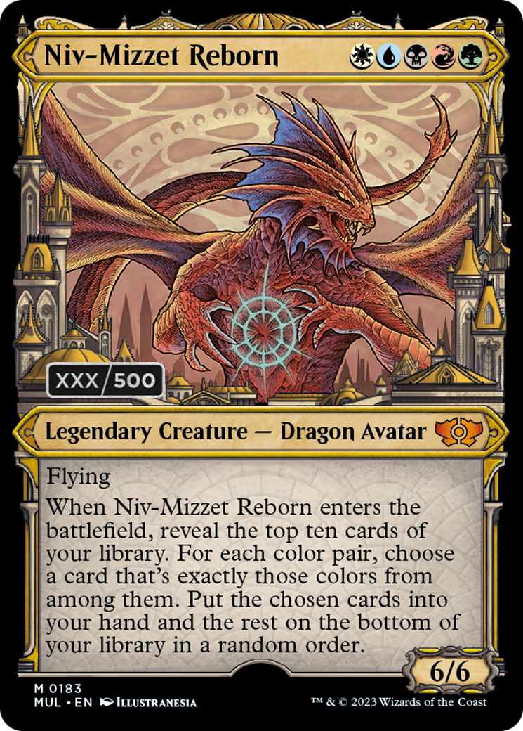 Niv-Mizzet Reborn (Serialized) [Multiverse Legends] | Pegasus Games WI