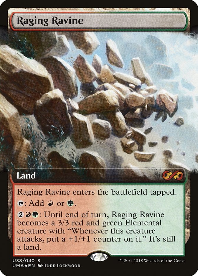 Raging Ravine (Topper) [Ultimate Masters Box Topper] | Pegasus Games WI