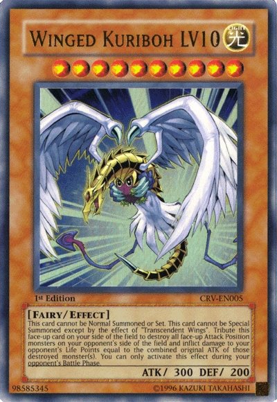 Winged Kuriboh LV10 [CRV-EN005] Ultra Rare | Pegasus Games WI