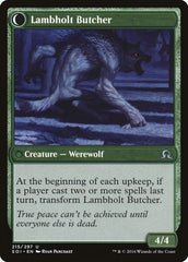 Lambholt Pacifist // Lambholt Butcher [Shadows over Innistrad] | Pegasus Games WI