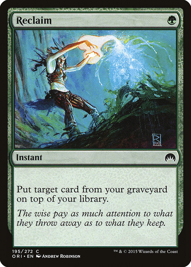 Reclaim [Magic Origins] | Pegasus Games WI