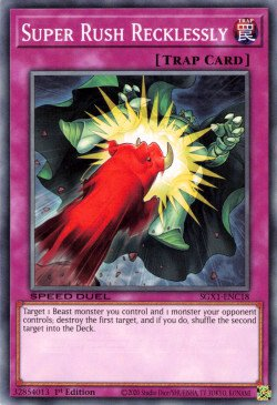 Super Rush Recklessly [SGX1-ENC18] Common | Pegasus Games WI