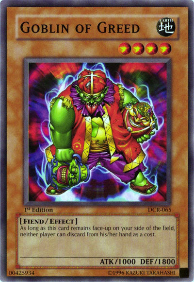 Goblin of Greed [DCR-065] Common | Pegasus Games WI