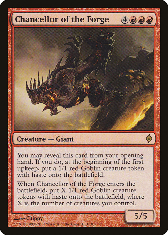 Chancellor of the Forge [New Phyrexia] | Pegasus Games WI