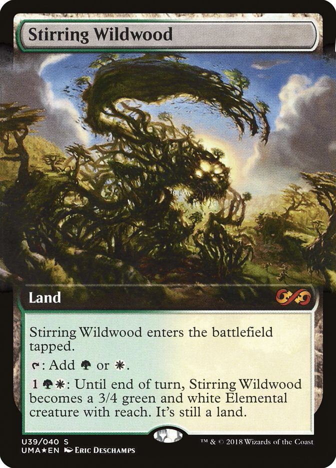 Stirring Wildwood (Topper) [Ultimate Masters Box Topper] | Pegasus Games WI