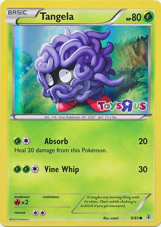 Tangela (8/83) (Toys R Us Promo) [XY: Generations] | Pegasus Games WI