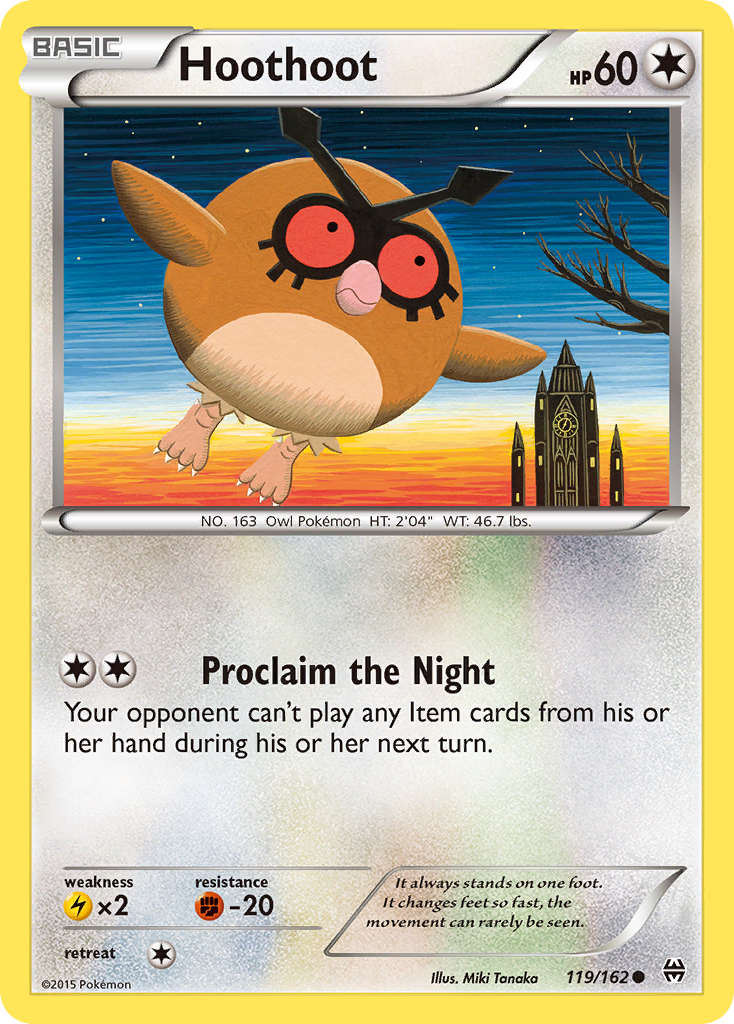 Hoothoot (119/162) [XY: BREAKthrough] | Pegasus Games WI