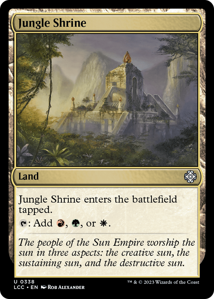 Jungle Shrine [The Lost Caverns of Ixalan Commander] | Pegasus Games WI