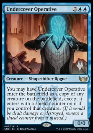Undercover Operative (Promo Pack) [Streets of New Capenna Promos] | Pegasus Games WI