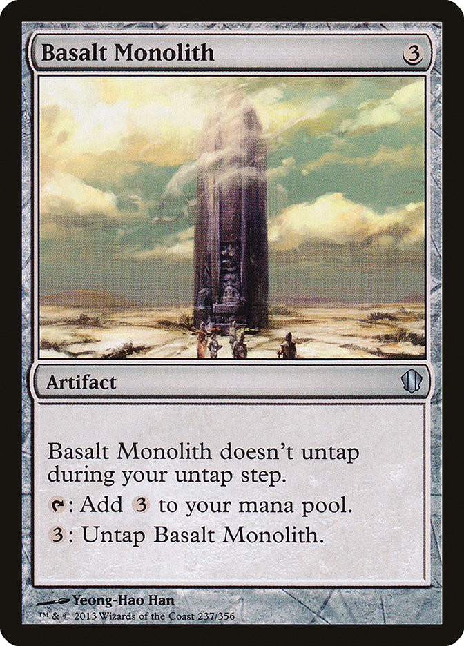 Basalt Monolith [Commander 2013] | Pegasus Games WI