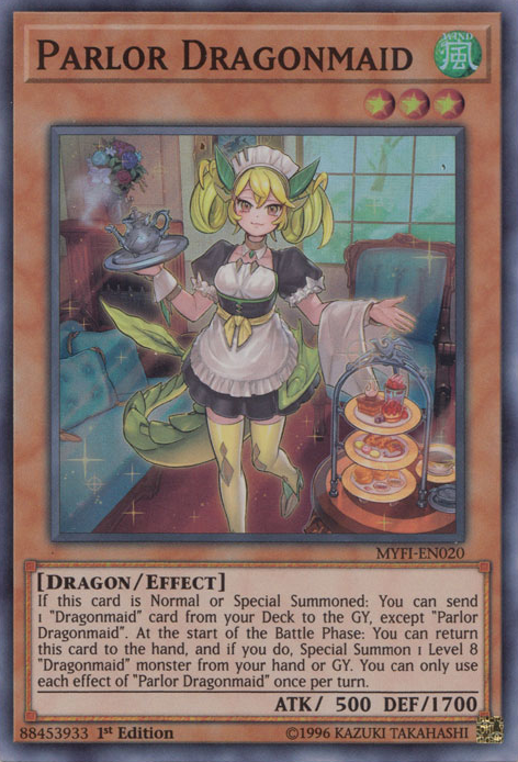 Parlor Dragonmaid [MYFI-EN020] Super Rare | Pegasus Games WI