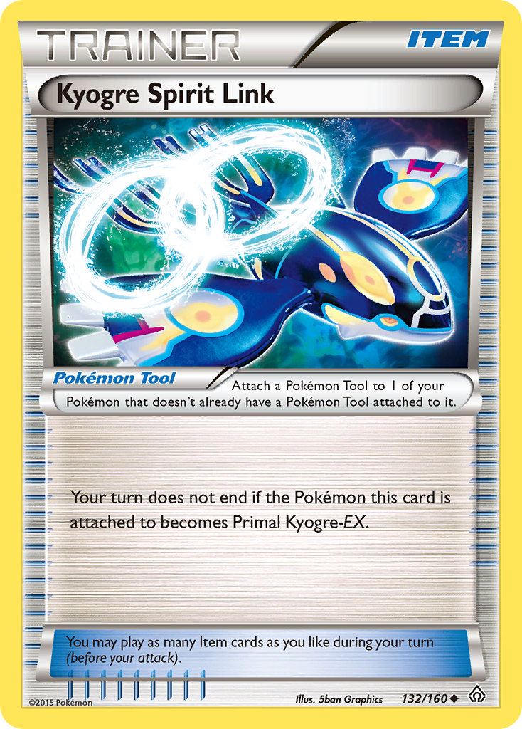 Kyogre Spirit Link (132/160) [XY: Primal Clash] | Pegasus Games WI