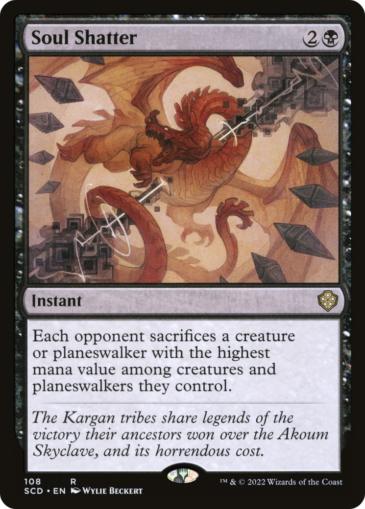 Soul Shatter [Starter Commander Decks] | Pegasus Games WI