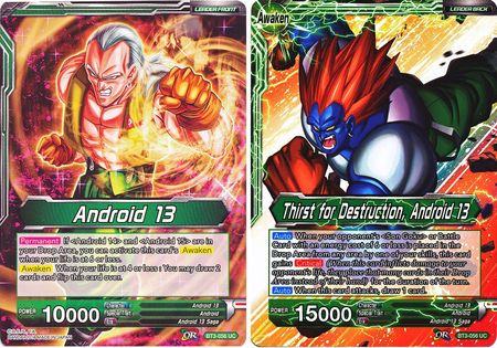Android 13 // Thirst for Destruction, Android 13 [BT3-056] | Pegasus Games WI