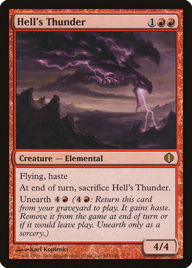 Hell's Thunder [Shards of Alara] | Pegasus Games WI