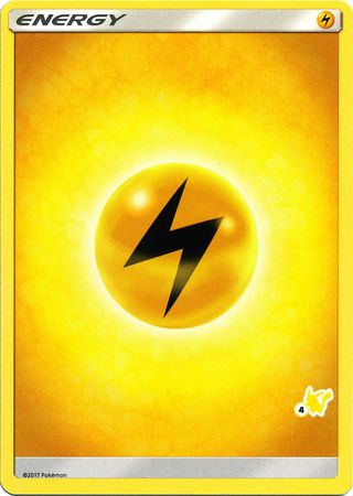 Lightning Energy (Pikachu Stamp #4) [Battle Academy 2020] | Pegasus Games WI