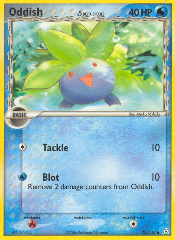 Oddish (73/110) (Delta Species) [EX: Holon Phantoms] | Pegasus Games WI