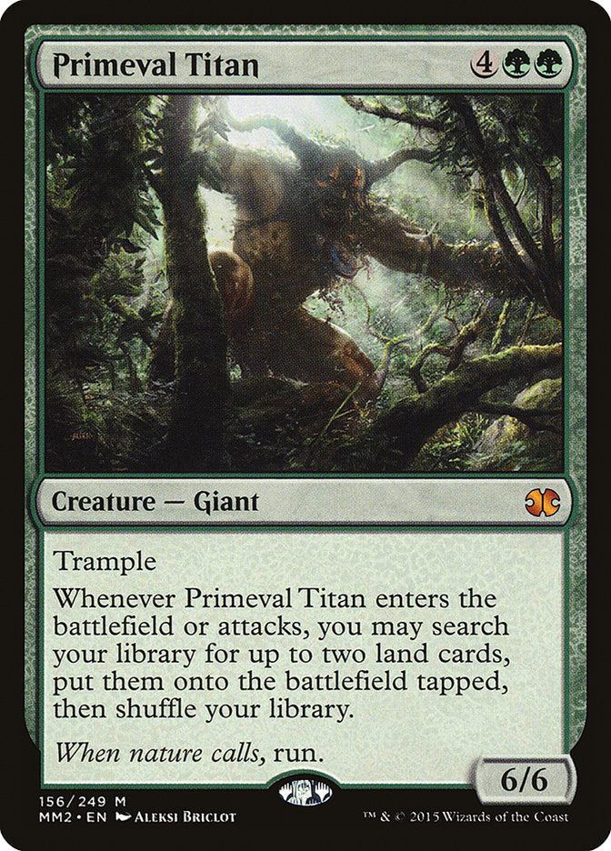 Primeval Titan [Modern Masters 2015] | Pegasus Games WI