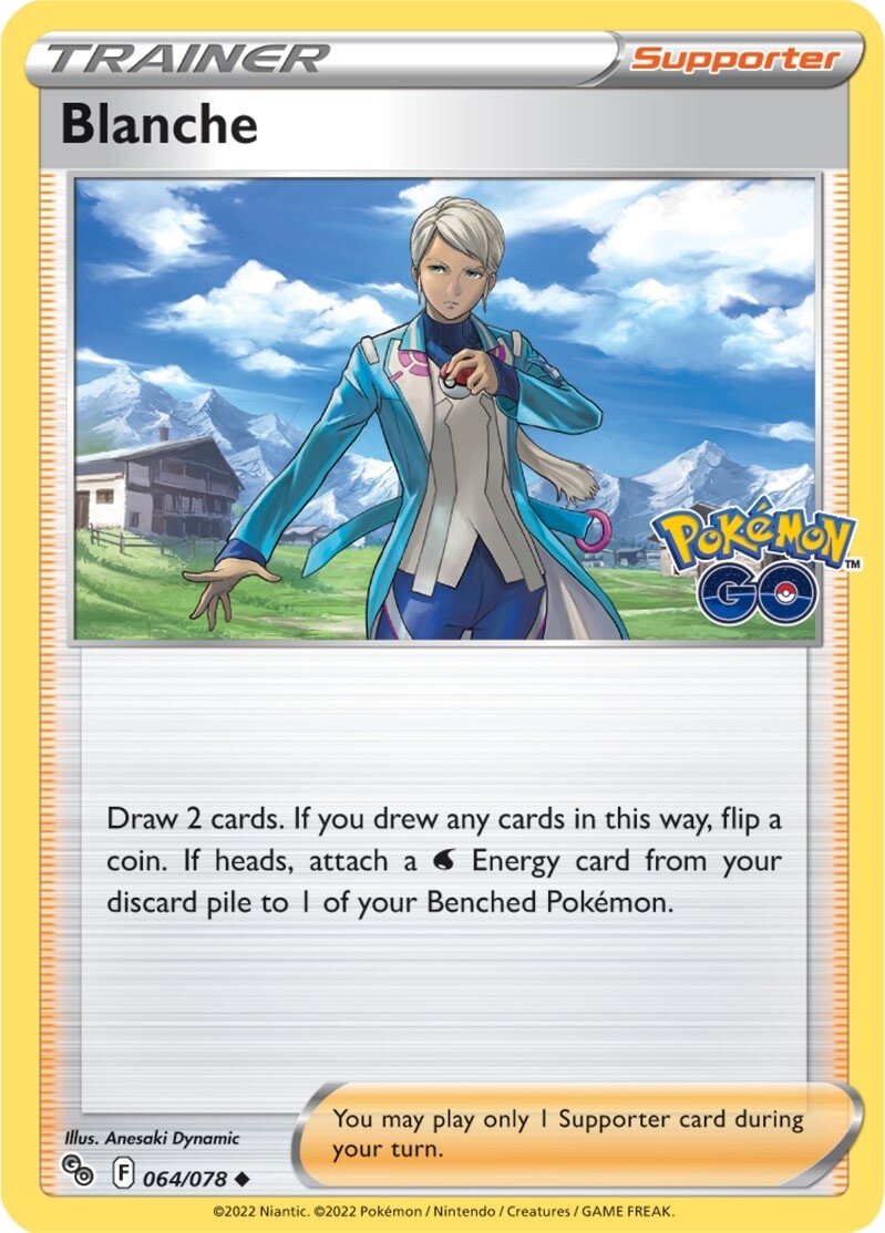 Blanche (064/078) [Pokémon GO] | Pegasus Games WI