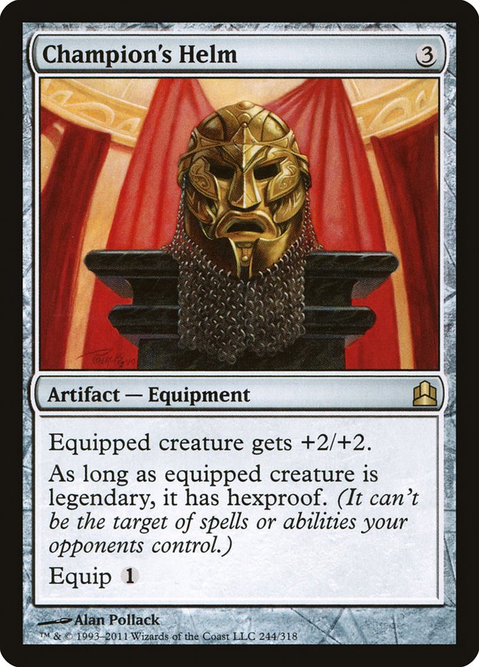 Champion's Helm [Commander 2011] | Pegasus Games WI