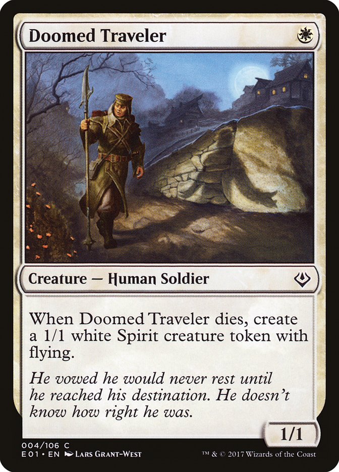 Doomed Traveler [Archenemy: Nicol Bolas] | Pegasus Games WI