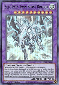 Blue-Eyes Twin Burst Dragon (Blue) [LDS2-EN019] Ultra Rare | Pegasus Games WI