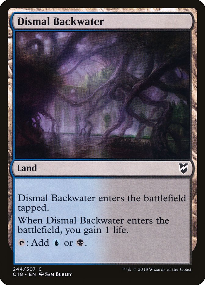 Dismal Backwater [Commander 2018] | Pegasus Games WI