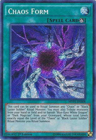 Chaos Form [MVP1-ENS08] Secret Rare | Pegasus Games WI