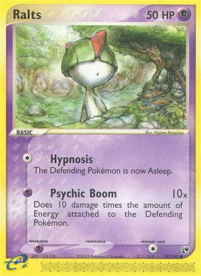 Ralts (74/100) [EX: Sandstorm] | Pegasus Games WI